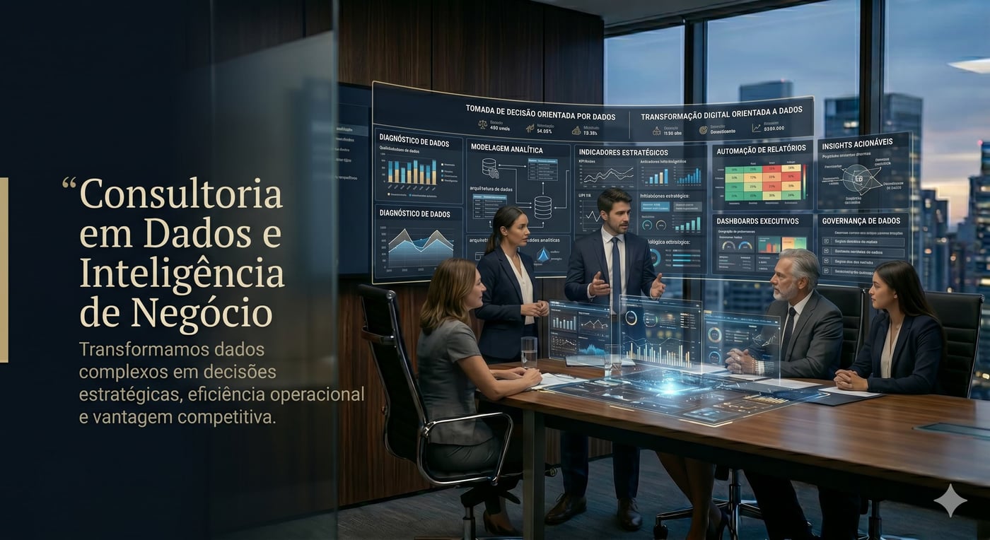 Consultoria em Dados e Inteligência de Negócio