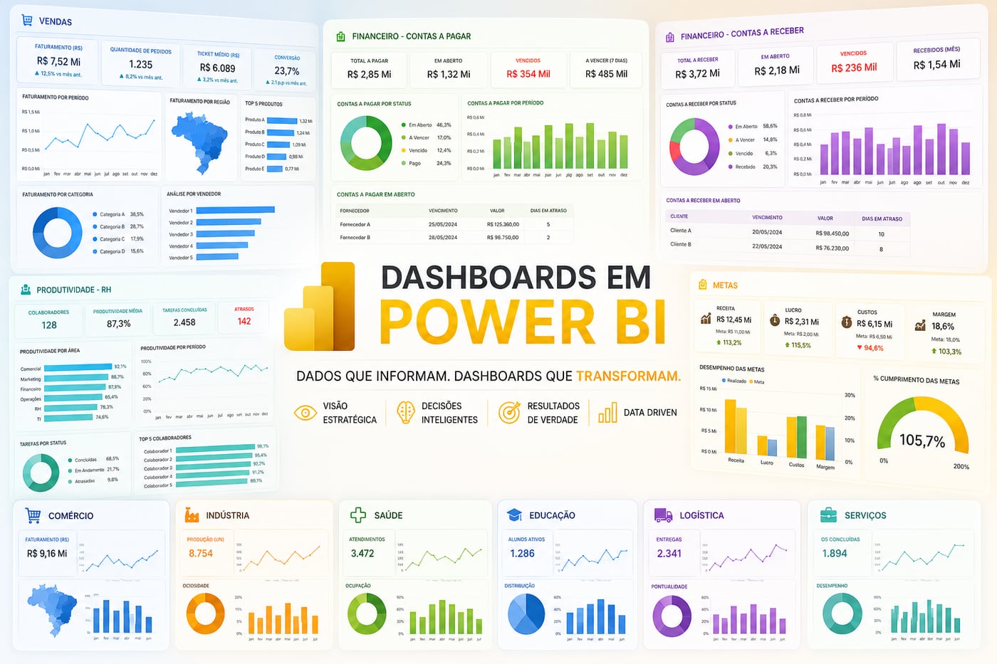 Dashboard em Power BI